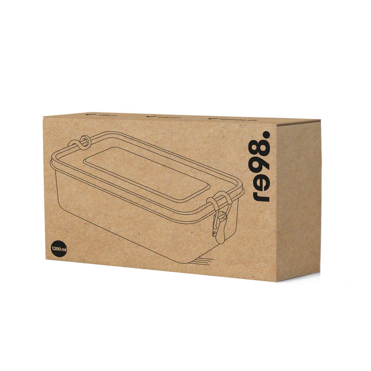 Lunchbox – Edelstahl 1200ml