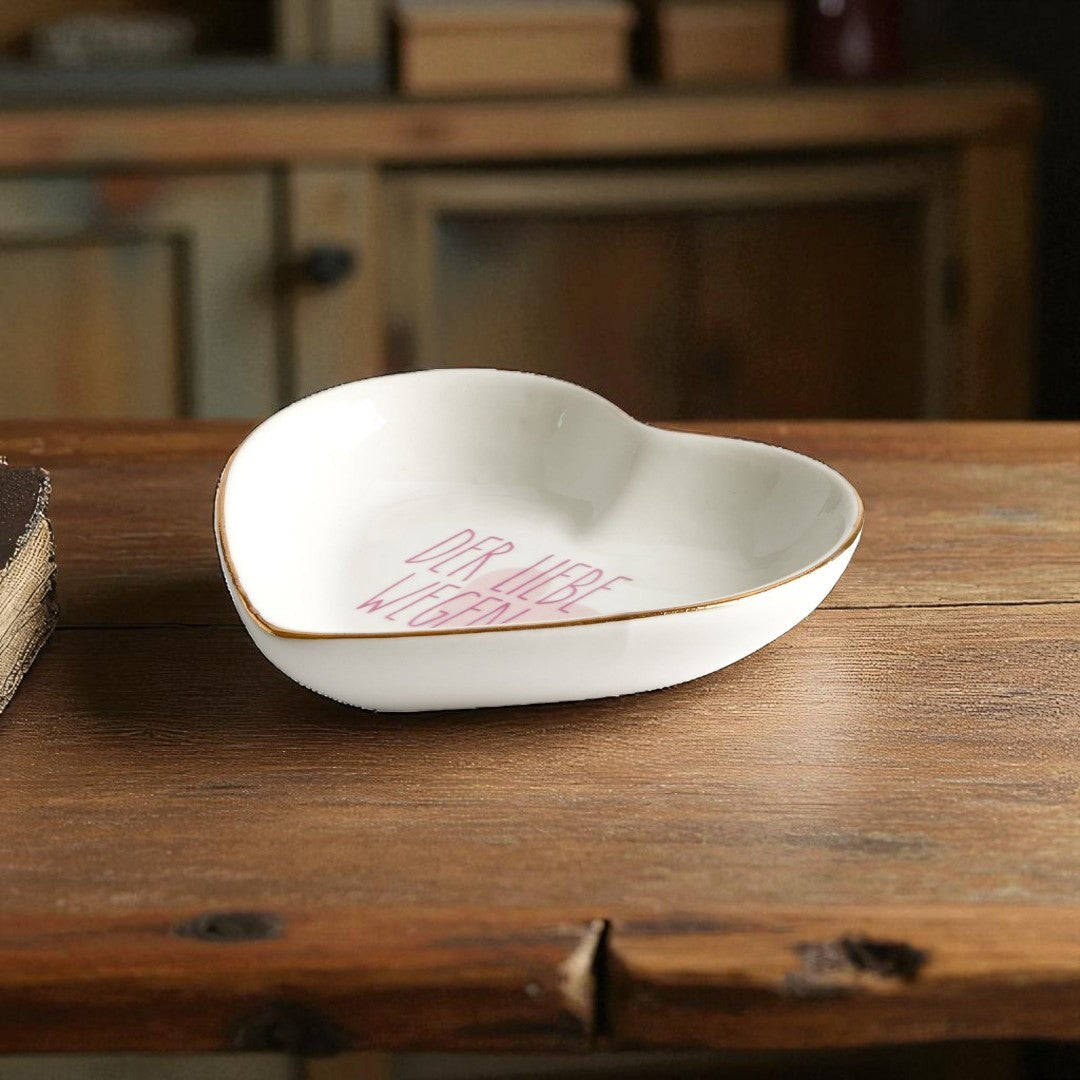Love Plates – Dekorativer Porzellanteller
