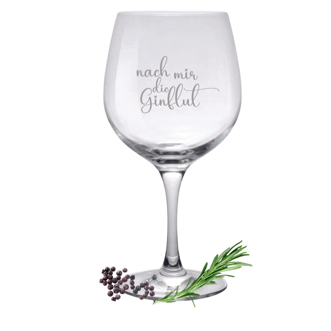 Gin Tonic Glas Deko 1