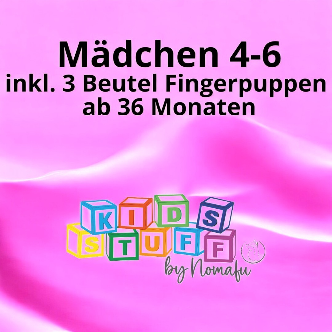 Kids Stuff Fingerpuppen Mädchen 17+3