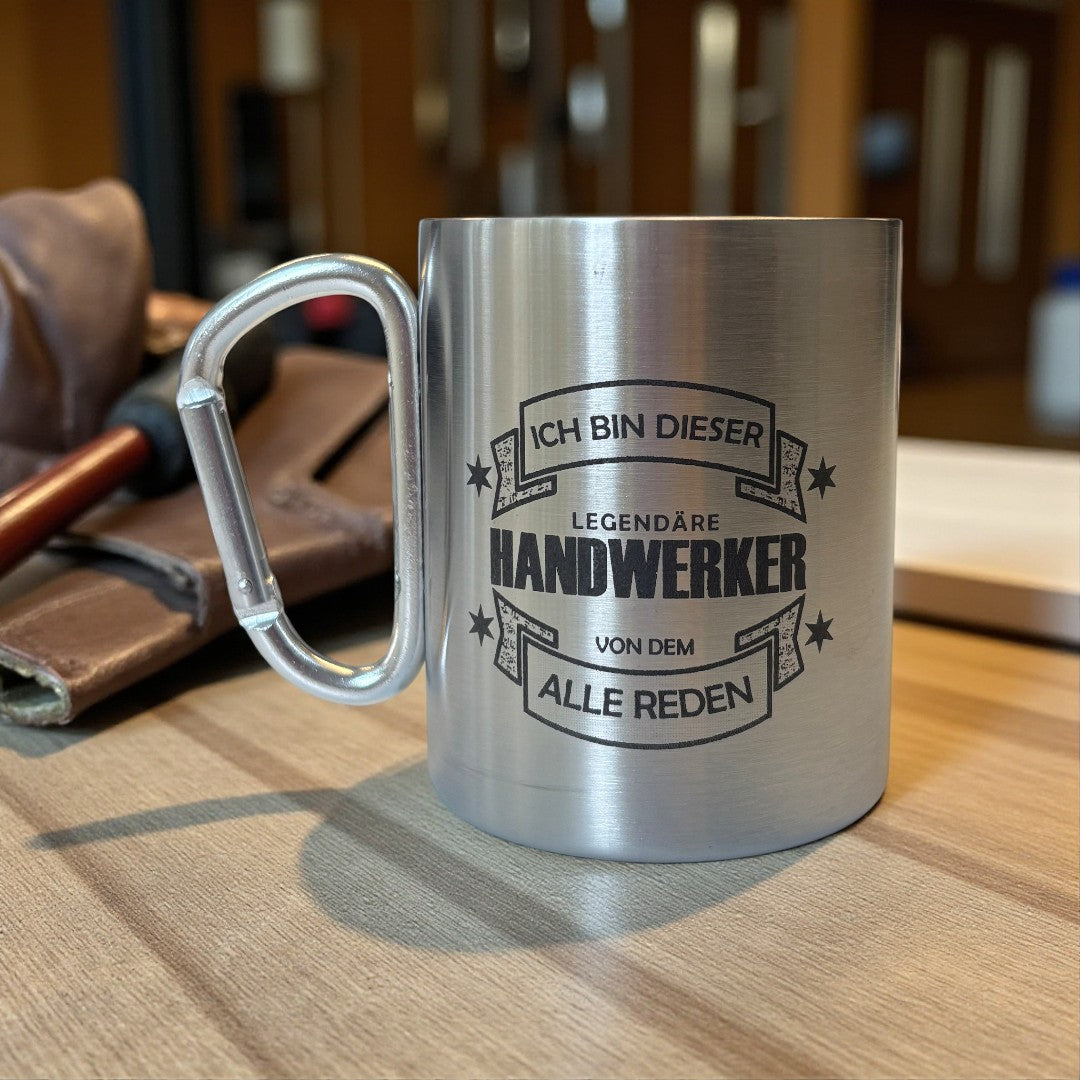 Karabinerbecher, versch. Motive