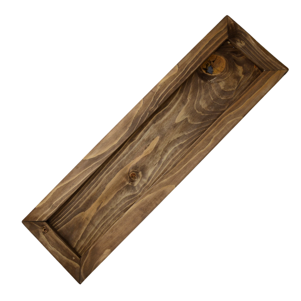 Servierbrett aus Holz, Tablett