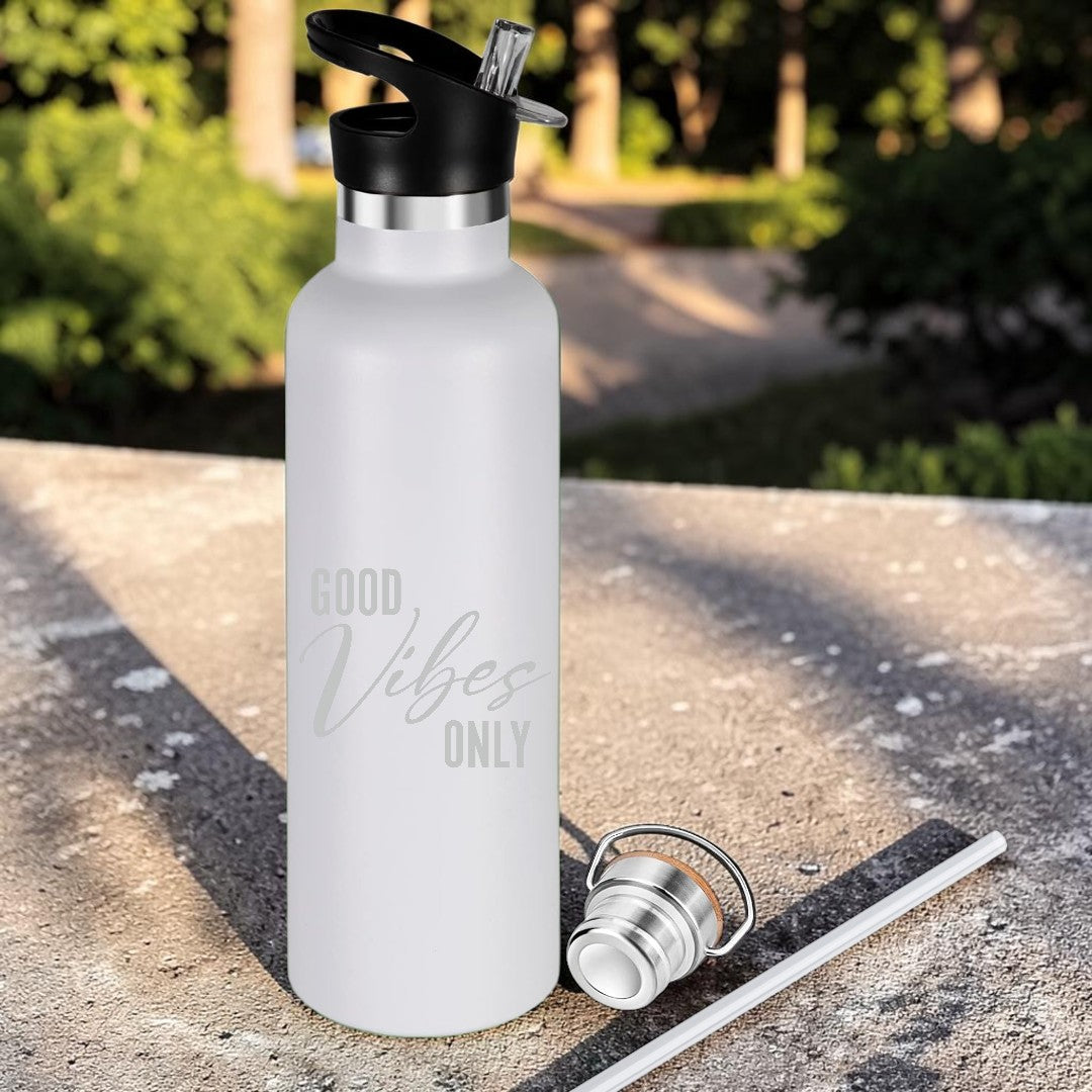 Trinkflaschen Edelstahl  - 1000 ml mit individueller Gravur