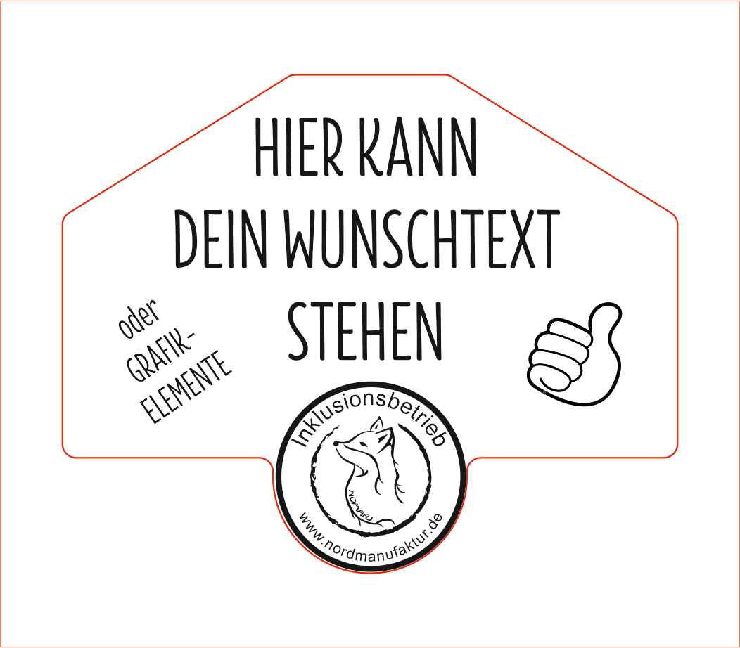 V6 Wunschtext, individuell