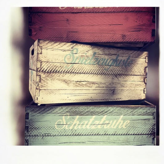 Vintage Box natur shabby chic