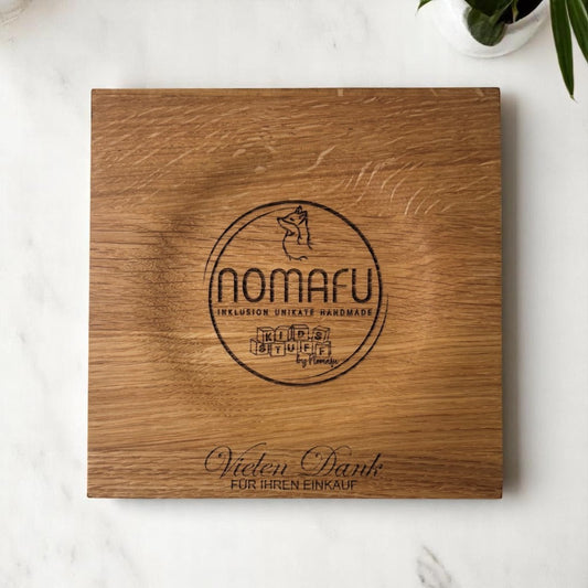 Zahlteller Holz