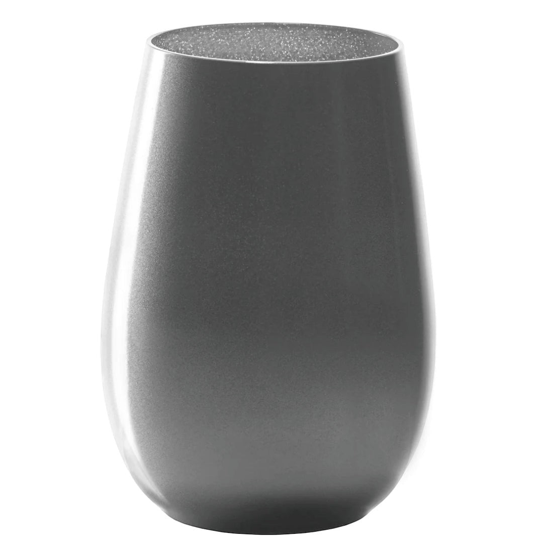 Nomafu Windlicht aus Glas in Silber mit individueller Gravuroption für eine stimmungsvolle Atmosphäre